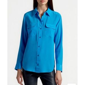 Equipment Signature Silk shirt Medium